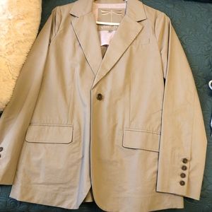 Khaki blazer